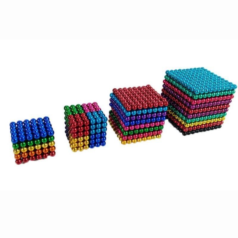 Magnetic Neodymium Colorful Buck Ball 5mm 512pcs N35 Puzzle Toy