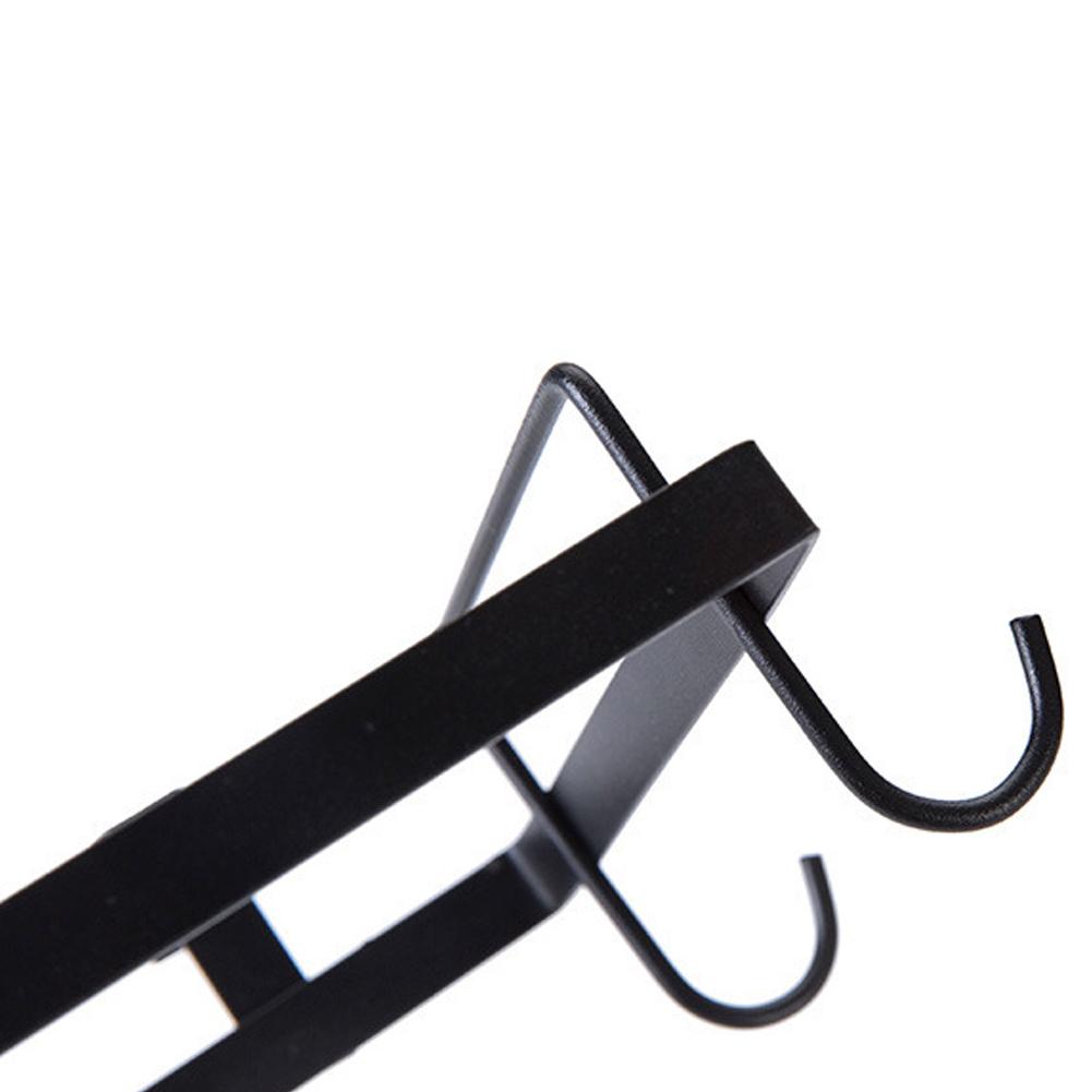 Household Hanging Iron Garbage Bag Rack Stand Bracket Trash Storage Holder Kitchen Accessory