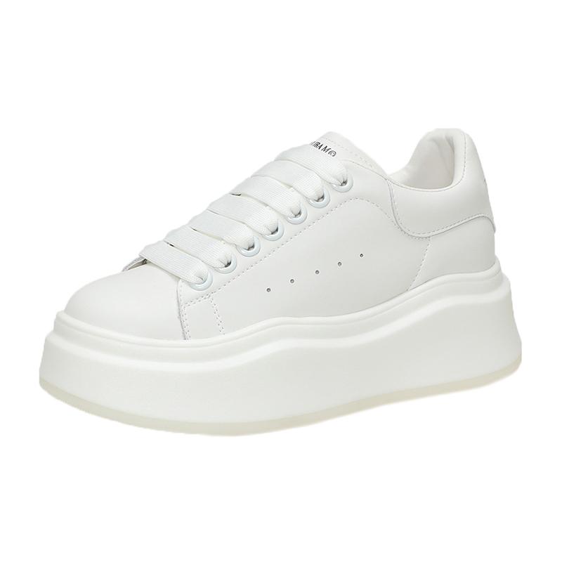 Nouvelles Chaussures de Course Décontractées à Bout Rond et Brides Croisées pour Femmes Mode Automne Augmentées Respirantes Confortables Chaussures de Sport NON:9302