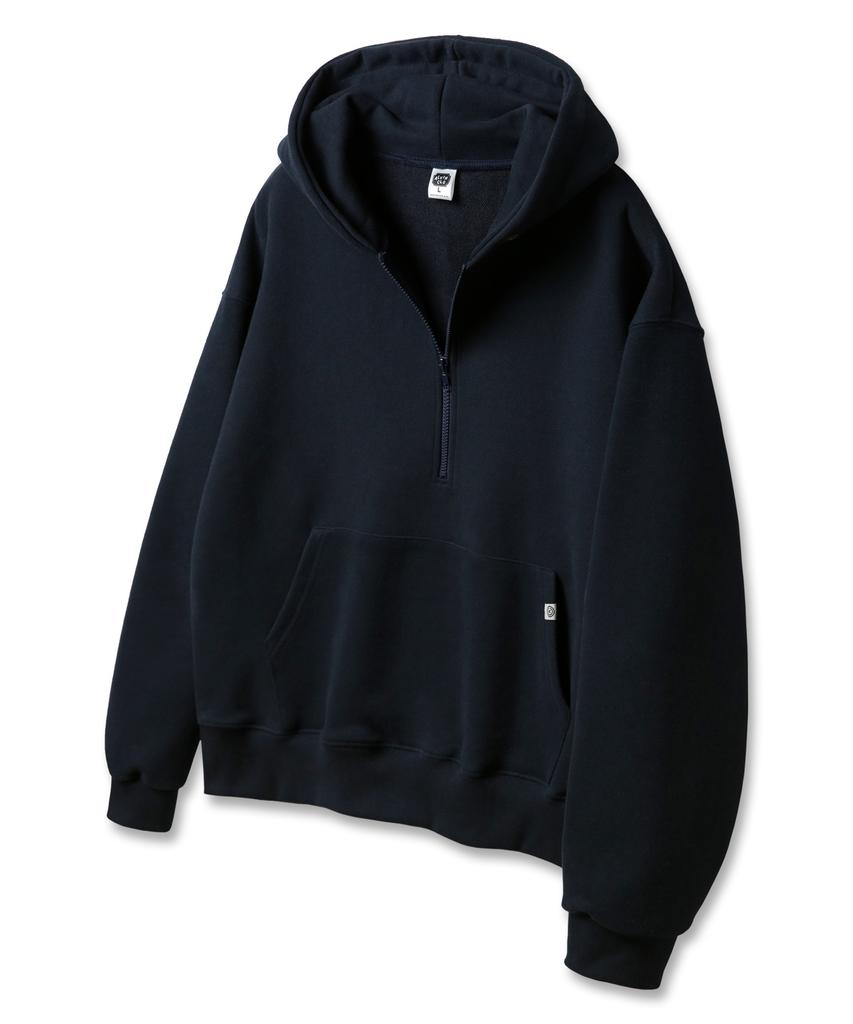 Vislon Half-Zip Plain Oversized Hoodie Avh623 (4 Colors)