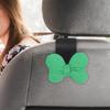 4 PCS Auto Seat Headrest Hunger Bow Tie Design Hooks Car Headrest Coat Bow Tie Hooks For Clothes Coats Bags Hats Purses