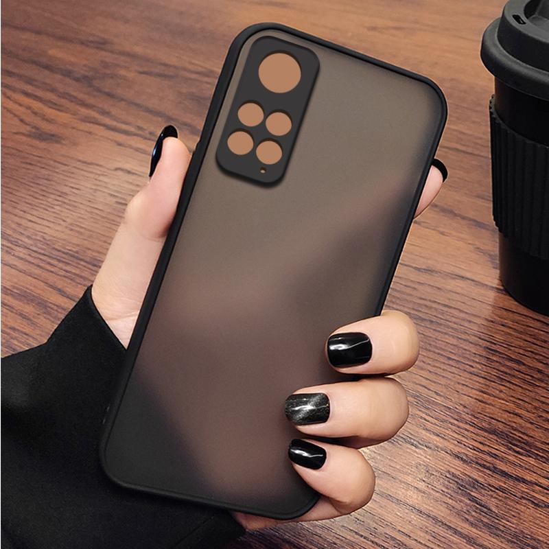 ARMOR Shockproof Phone Case For Xiaomi Redmi Note 11 Pro Note 10 10S 11 11S 12S 12 Pro Plus Soft TPU Frame Hard Back Phone Cover