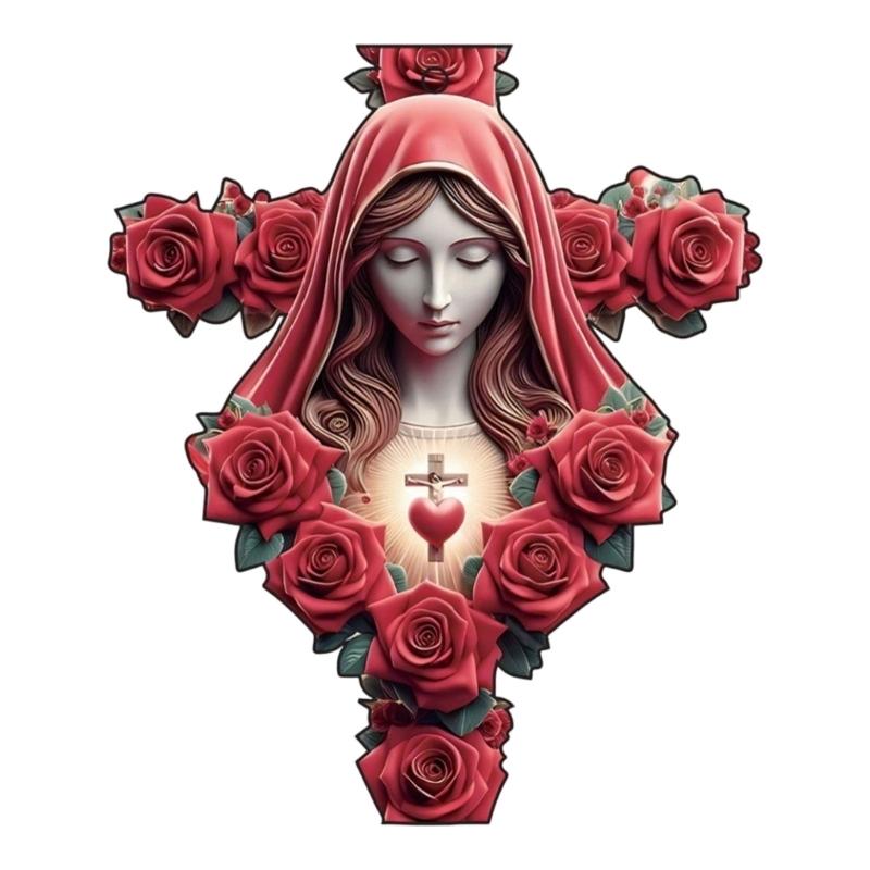 

Acrylic Crosses Ornament for Christmas Tree Decorations Christian Christmas Ornament Religious Christian Gift for Women