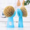 Abs Handle Pot Scrubber With Nylon Bristles For Easy Dishwashing And Cleaning
