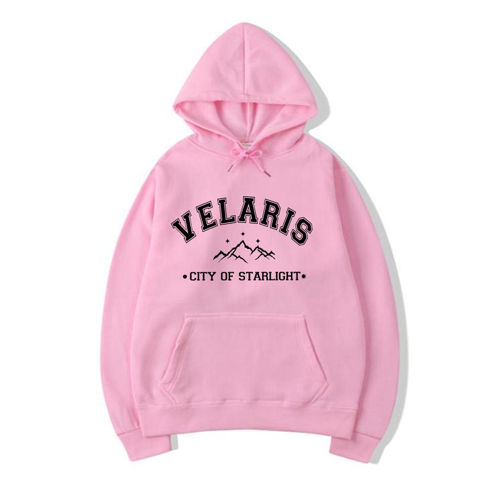 Velaris Město hvězd Mikina SJM Mikiny s kapucí Mikina Noční dvůr Dámské grafické mikiny Knižní dárek