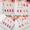Reusable Christmas Jewelry Mould Set Portable Organizers Box For Handmade Earrings Polylactic Acid Crafting Supplies