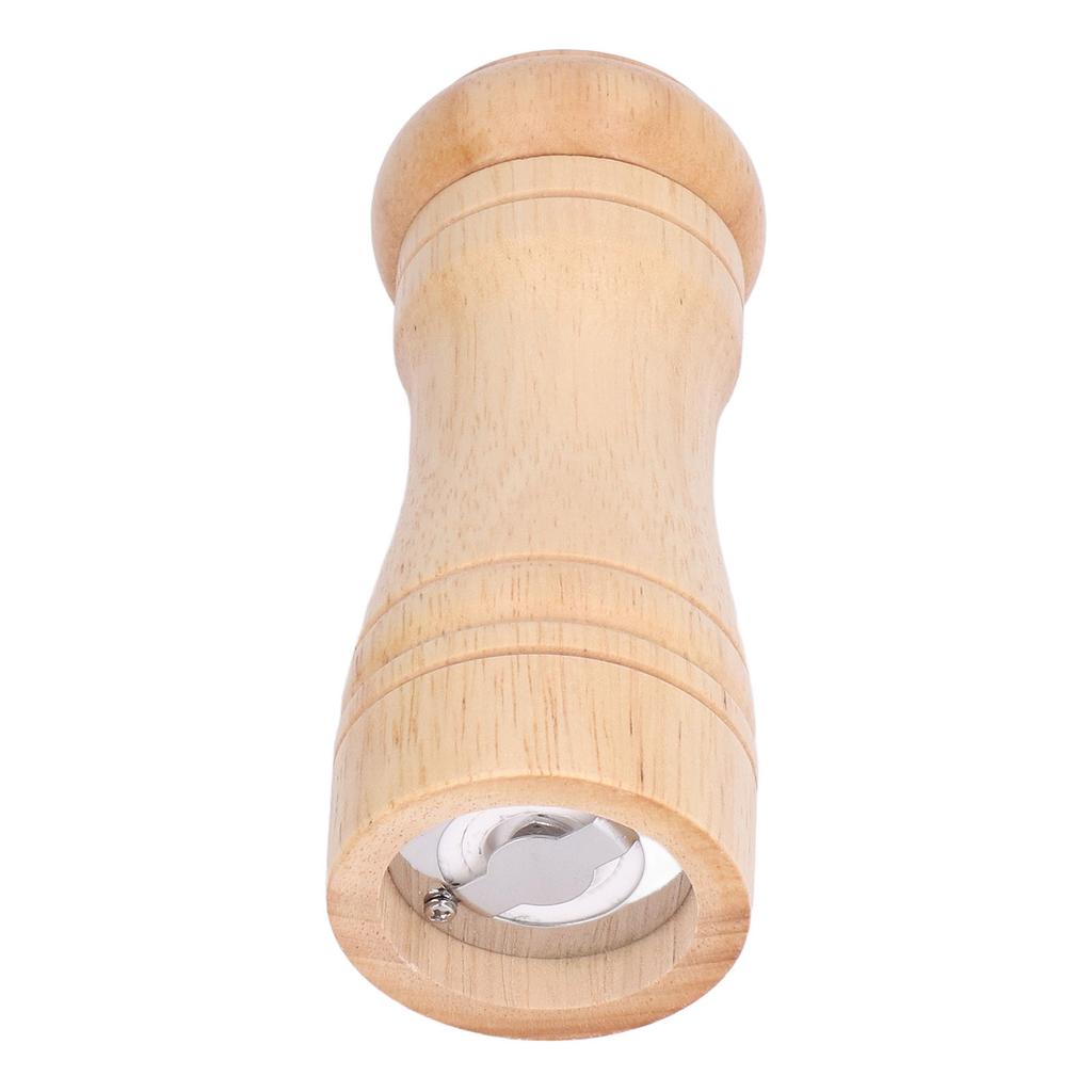 2pcs Wood Salt and Pepper Grinder   Coarseness Wooden Pepper Shaker for Kitchen Seasoning