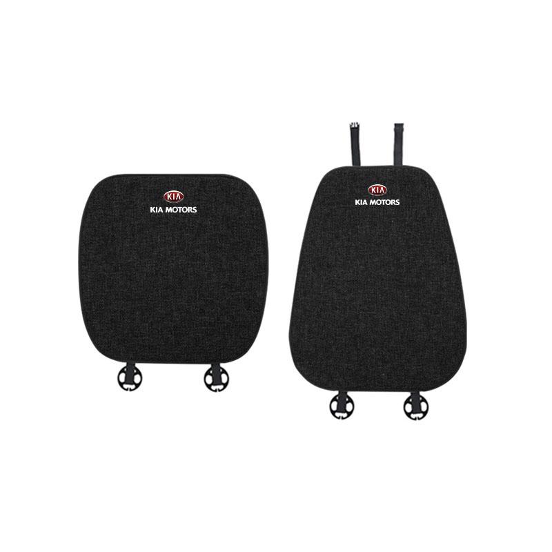 Car Seat Cover Flax Cushion Protector Mat Interior Accessories For Kia GT-Line KN Sportage Ceed Rio Picanto Sorento Soul g46 Cerato