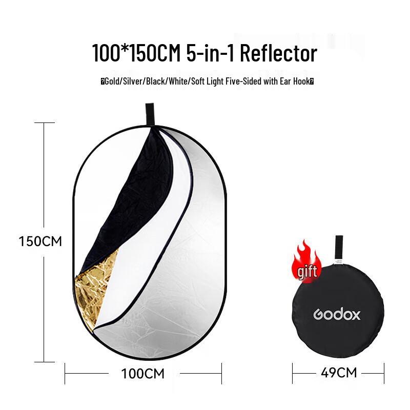 Godox 5-in-1 Portable Photography Reflector