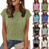 Women's Loose-Fit Fashionable Casual Retro Print T-Shirt