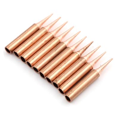 10Pcs/Lot 900M-T-I Soldering Tips Pure Copper Low Temperature Soldering Iron