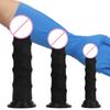 Liquid Silicone Super Large Black Mushroom Head Super Long Thick Imitation Real and Fake Large Penis Anal Plug Toy Fake Vagina Anus Chrysanthemum