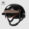 Certified Unisex Electric Vehicle Helmet - Lightweight, Sun-Protective, All-Season Motorcycle Half Helmet for Adults
