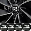 For Car R Emblem Wheel Center Hub Cap Sticker Accessories Volkswagen VW R-line GTI Polo Golf Touareg Passat Magotan Tiguan Jetta ZOPQR1