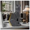 European Creative Geometric Cat Animal Ornaments Home Wine Cabinet Office Desktop Decoration Decoration Handicraft Gift