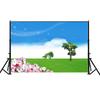 Landscape Backdrop with Blue Sky&White Clouds for Events,Parties,Studio Shoots,Outdoor Celebrations,Live Streaming