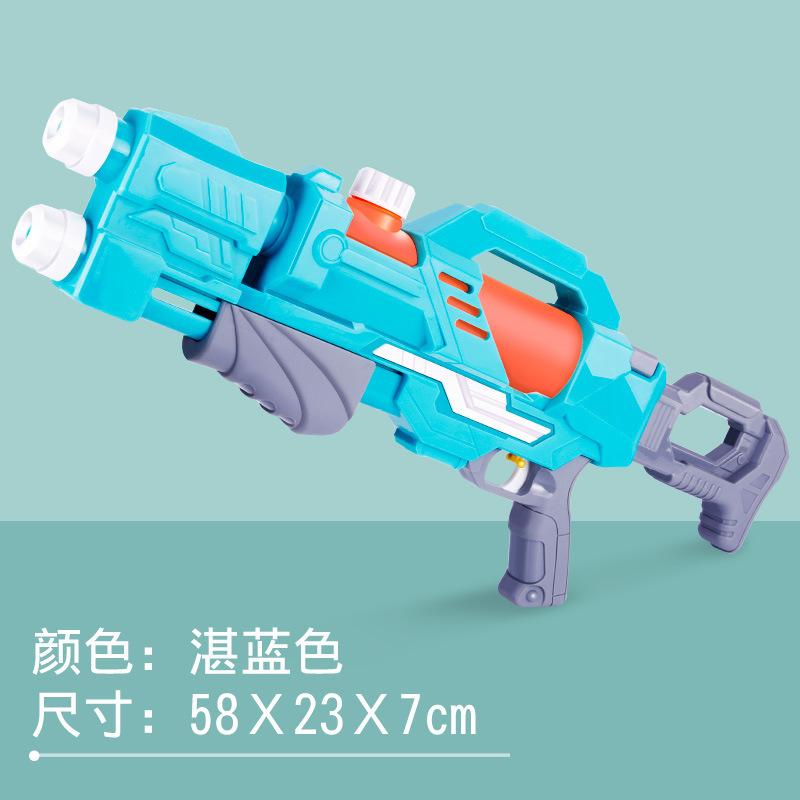 Child Toy Summer Beach Game Outdoor Plastic Realistic Squirt Double Sprinkler Water Guns Toys Kids