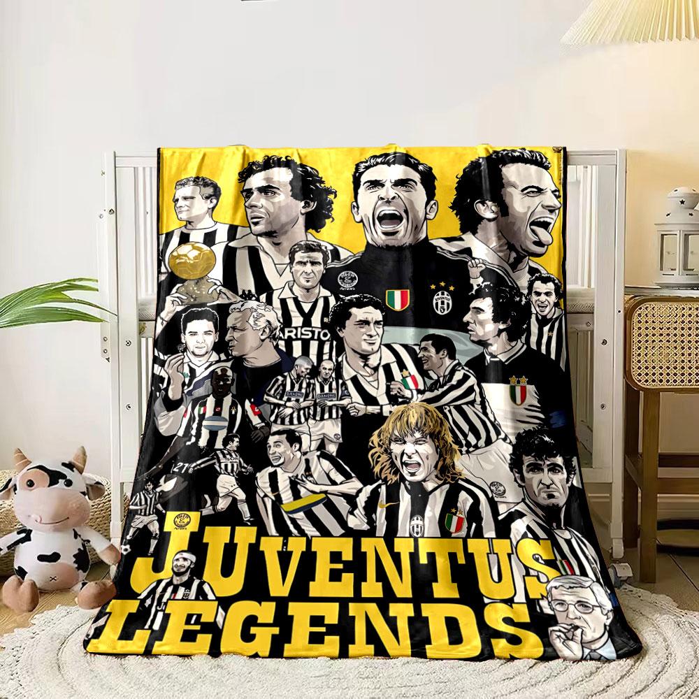 

Black-and-white striped jerseys dominate this Juventus Legends tribute. for all seasons blanket lunch break throw gift 80cm x 120cm