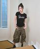 THE GREEN LAB Camo Military Bermuda Half Pants [Camo Khaki]