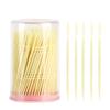 300/Pcs Toothpick Brush Plastic Toothpick Double Head Disposable Household Interdental Brush Teeth Picking Dental Floss