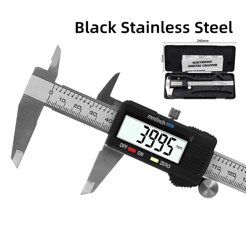 Measuring Tool Stainless Steel Digital Caliper 6 "150mm Messschieber Vernier Calipers Ruler New Paquimetro Measuring Instrument