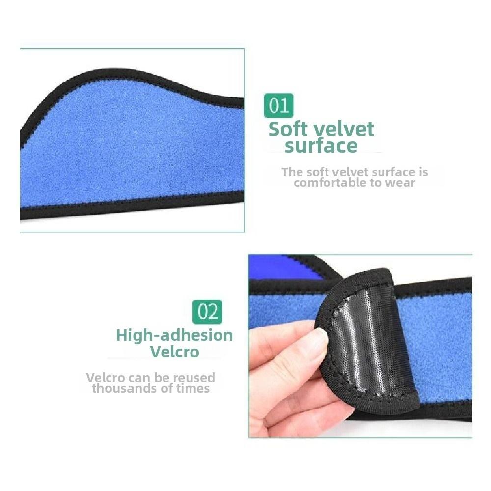 Elastic Hot Cold Gel Wraps Toothache Relief 4 Ice Packs with Adjustable Wrap Tooth Extraction