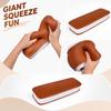 Eiscreme-Sandwich Squishy Spielzeug Langsam aufsteigend PU-Schaum Weich Stressabbau Sensorisches Fidget-Spielzeug für Kinder und Erwachsene