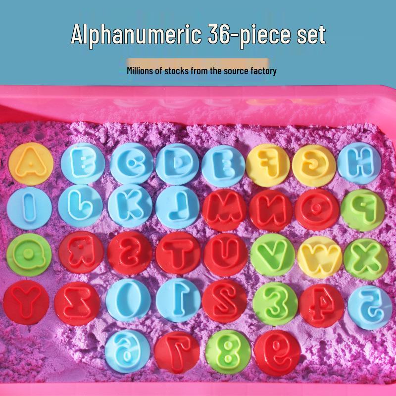 

Детский набор для игр с песком и глиной на космическую тематику Educational Number Molds 10-piece Set