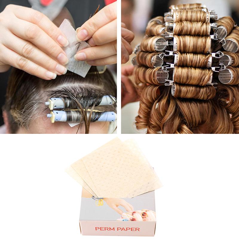 200Pcs Highlight Tissue Disposable Salon Electric Hair Perming Dyeing Paper End Wraps Dyeing Color Tool Hairdresser Salon Tool