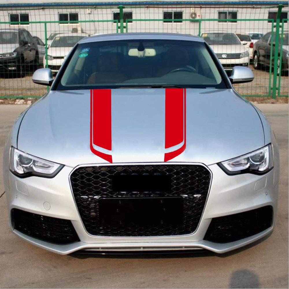 Universal Car Sticker Decorative Stripes for Hoods - Fits All Cars, SUVs, and Off-Road Vehicles