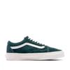 Vans Leisure Sport Pig Jungle Size Women's & Jacket, Suede, Green/Snow White, 7.5