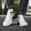 Pár tenisových bot Muži Síťovina Prodyšná Plochá Fashuon Outdoorové Sportovní Šněrovací Vycházková obuv Pánské tenisky odolné proti opotřebení