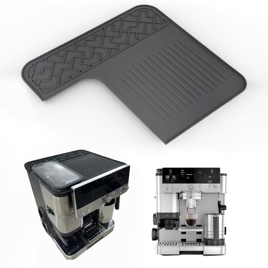 Silicone Coffee Machine Cover Pad for Ninja Luxe ES601 Anti-Scratch Protective Pad Food-Grade Heat Resistant Coffee Station Organizer