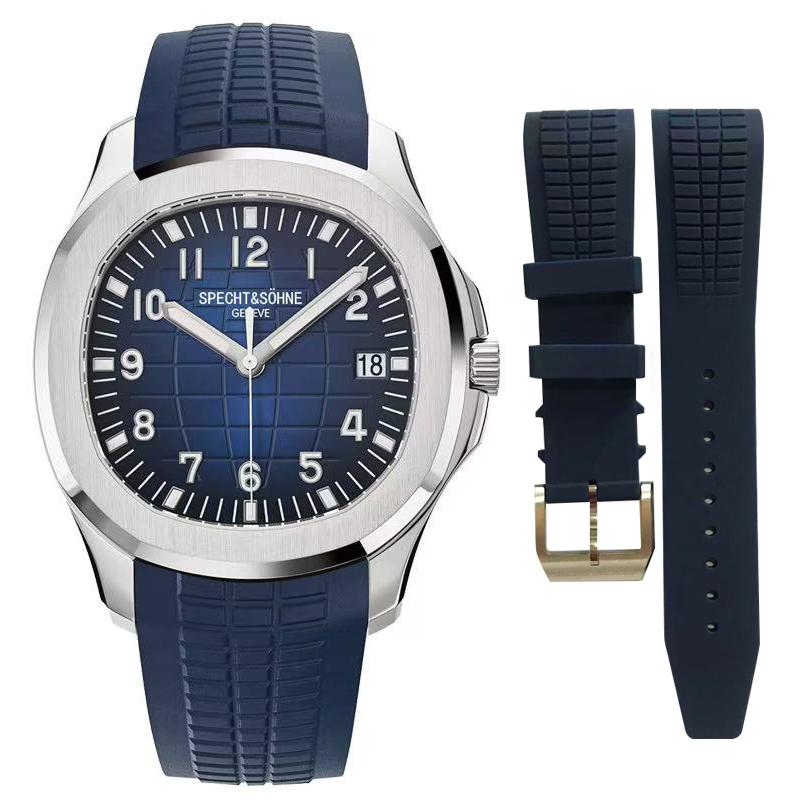 Specht&Sohne 42MM Automatic Mechanical Watch For Men Miyota 8215 Movt Sapphire Crystal 5167 Sports Wristwatch 50M Waterproof
