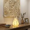 3D Printed Flame Night Light with Effect for Bedroom Decor