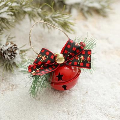 Neue Metallglocke Weihnachtsglocken Weihnachtsdekoration Geschenk Weihnachtsbaum Schellen Glocken Hängend Hängender Anhänger Weihnachten