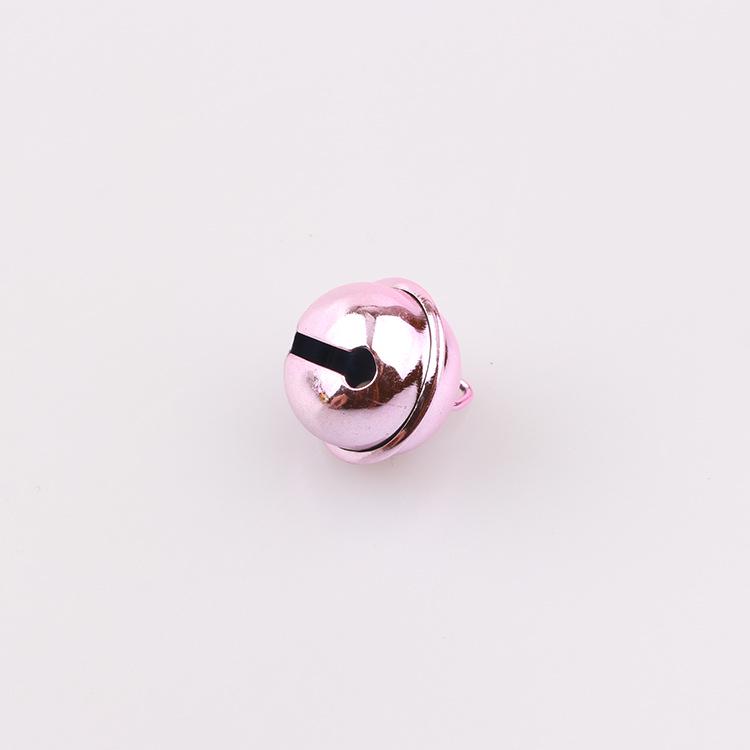 22MM Colorful Vacuum Dog Bell Keychain Pendant - Christmas Metal Pet Bell