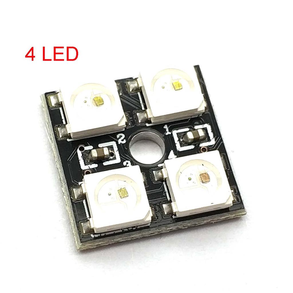 WS2812 Led Digital Panel Matrix Flexible Screen 1 4 8 12 16 24 64-Bit 5050 RGB WS2812 Ring Individually Addressable Pixels