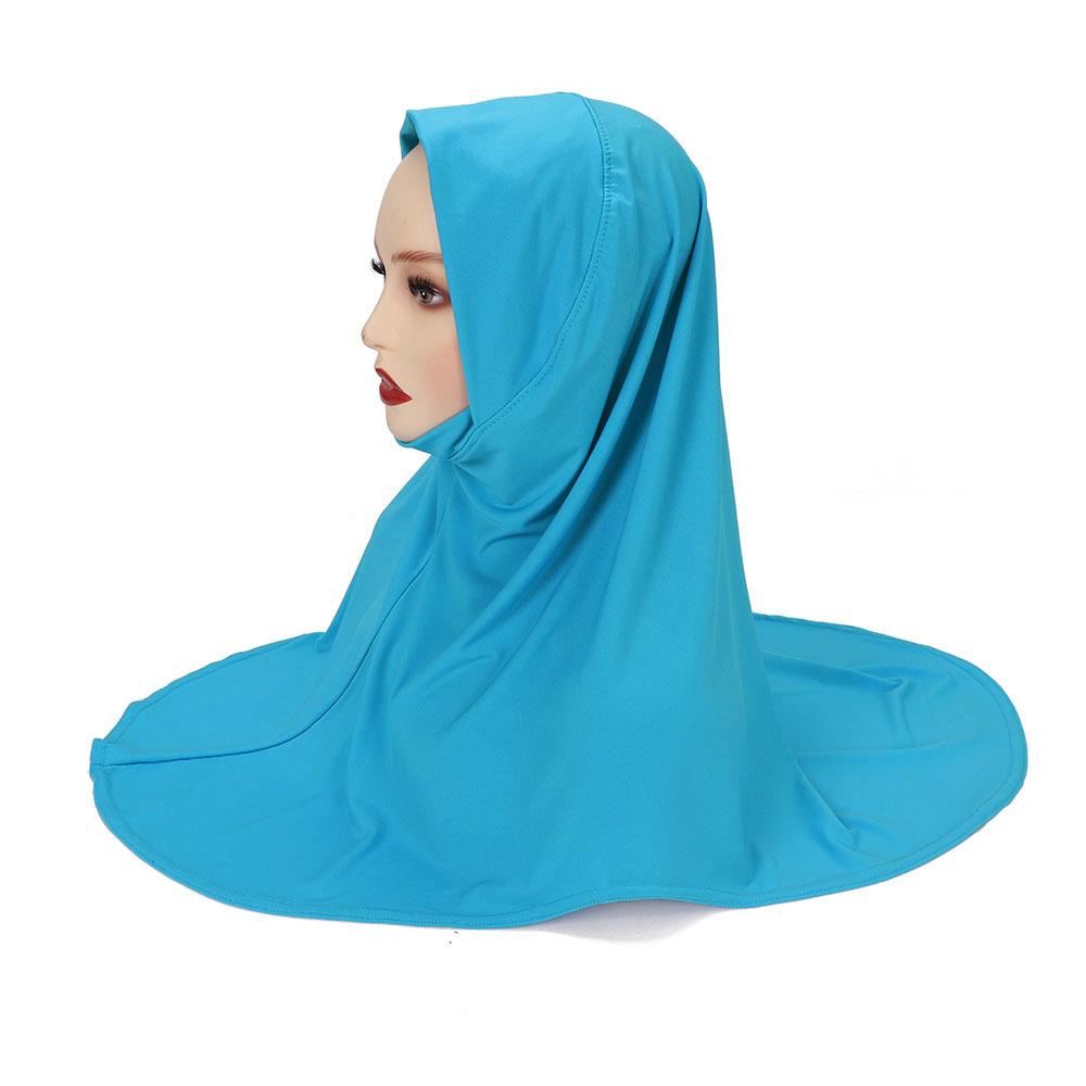Malaysia Headwraps Caps Turban Ramadan For Fashion Women Muslim Instant Hijab One Piece Shawls Headband Khimar Scarf Femme