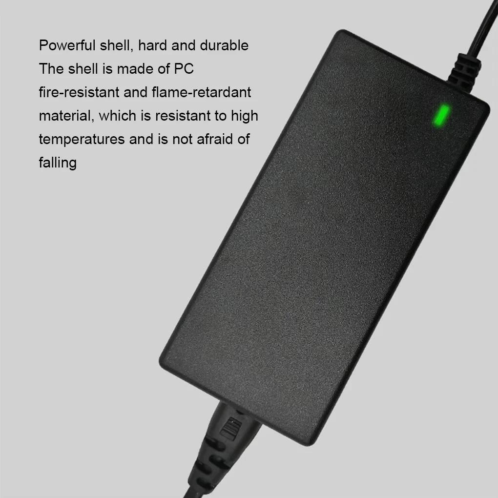 42V 54.6V 2A Electric Vehicle Charger DC 5.5mm Plug Power Adapter AC 100-240V Car Charger Battery Adapter Scooter Unicycle Charger