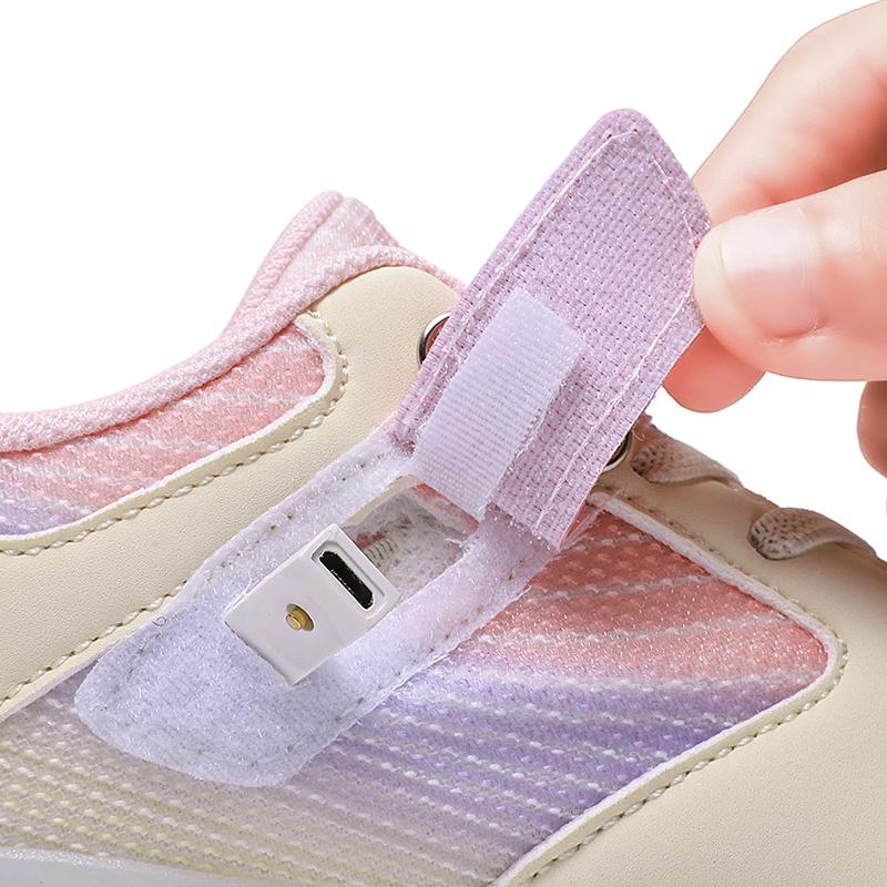 Kid's Luminous Sneakers Led Light Shoes Children's /Boys /Girls USB Charging Glowing Wheels Parkour Roller Skate Shoes
