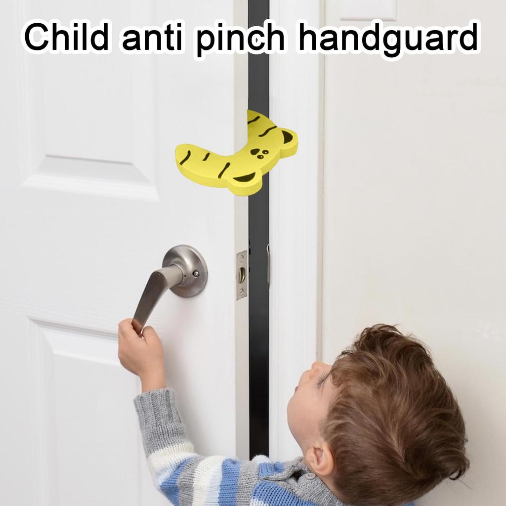 Child Safety Door Stopper Foam Door Protector Prevents Finger Pinching and Door Slamming for Home and Office Use Soft Durable Material