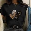 Women Short Sleeve Valentine Heart Round Neck T Shirt Casual Summer Top Graphic T Shirts T Shirt Women Vintage Y2k Top