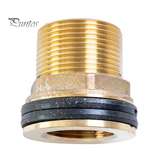 

Набір латунних з’єднувачів резервуара для води 1/2 внутрішній NPT 3/4 чоловічий GHT з’єднувач відра Перегородка з резьбовим адаптером з гумовим кільцем для резервуара для води D