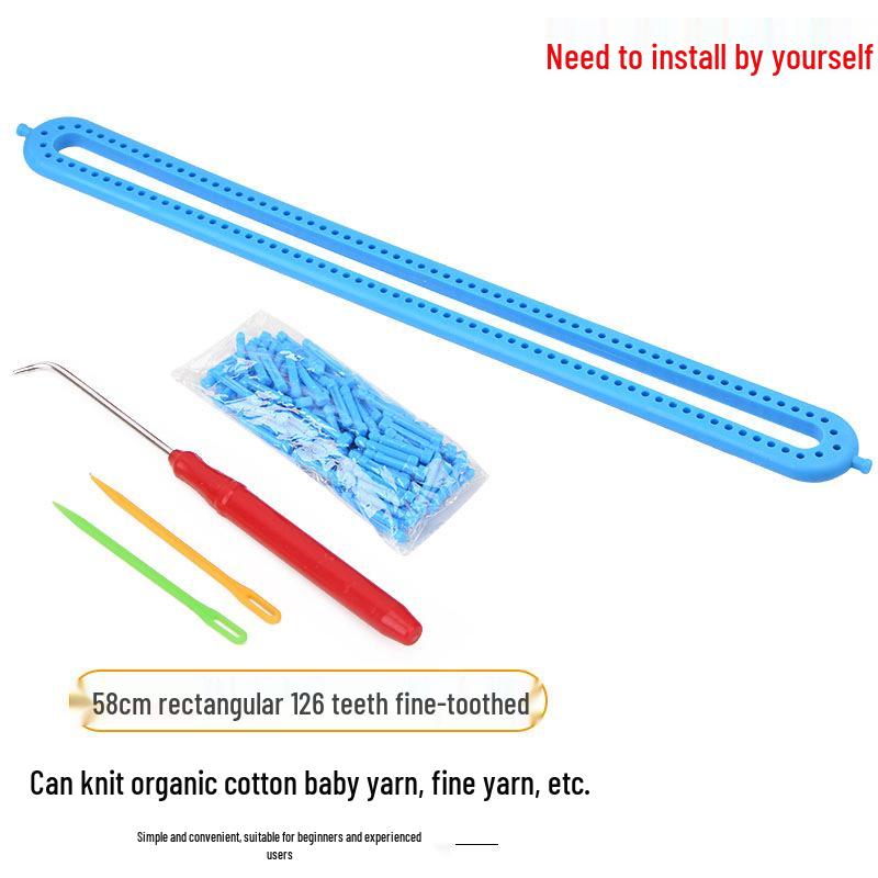 Beginner Knitting Kit: Scarf, Hat, Sweater & Blanket Tools