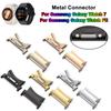 Quick Fit Adapter Connector for Samsung Galaxy Watch 7 FE 6 44 40mm 6 Classic 47mm 43mm Stainless Steel Connectors 4/5/pro Band