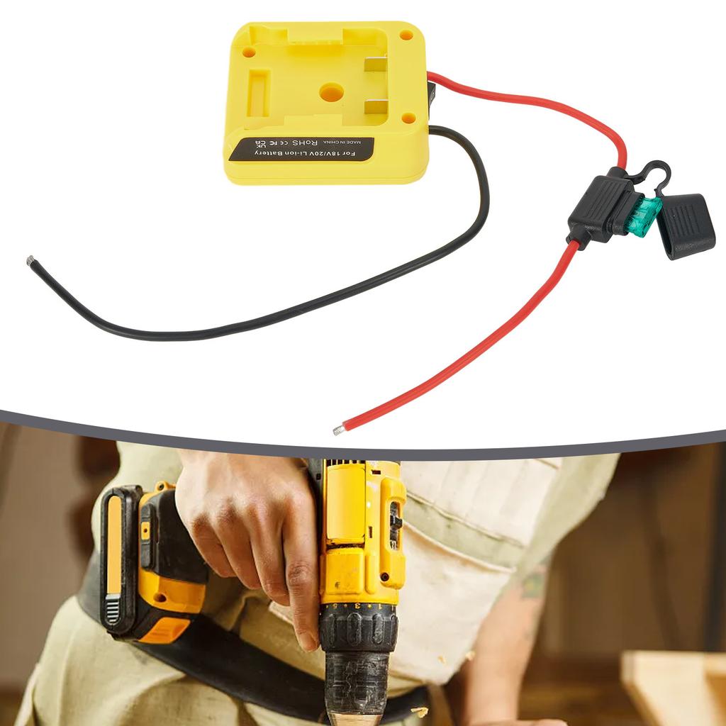 Battery Adapter Upgrade Your Battery Experience with this Adapter for De walt 18V/20V Max Batteries Enhanced Compatibility