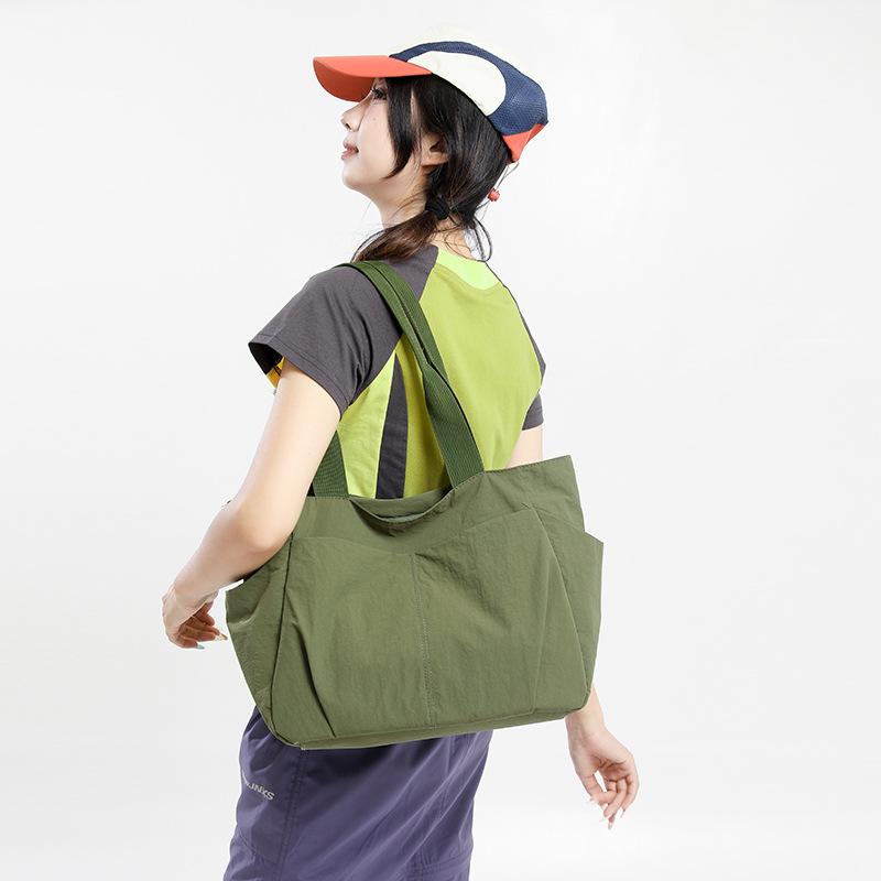 Large Capacity Bag Fashion Trend Retro Simple Personality Summer New Shoulder Bag 2025 Casual Women Tote