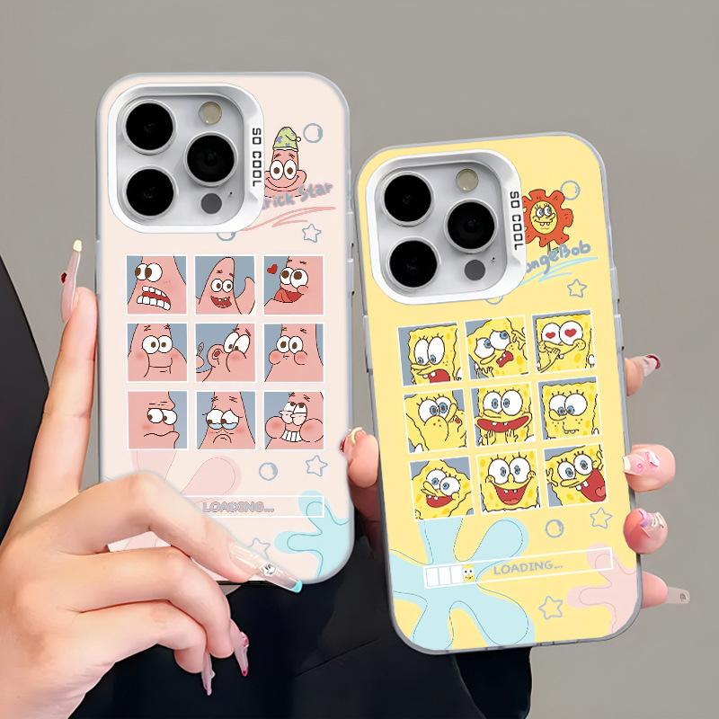 Apple 11/11/11 Couple Phone Case Patrick Star 11Promax Cartoon New Jiugongge SpongeBob SquarePants