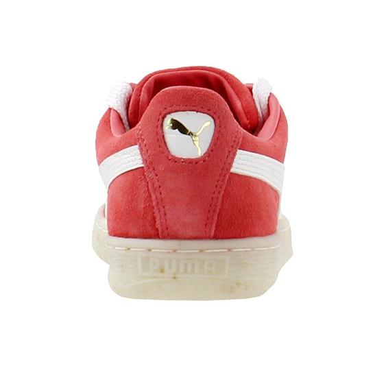 Puma Suede Classic B-BOY Fabulous Women Sneakers Red Spiced-Coral White 365559-02